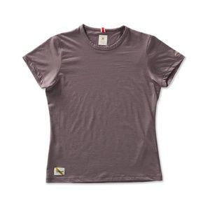 Tracksmith Women's Harrier Tee in Mulberry